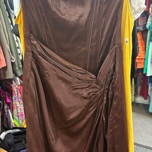 ❤️ Elegant Brown Dress